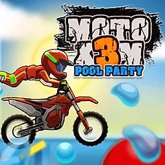 play Mini Moto X3M 5 Pool Party 